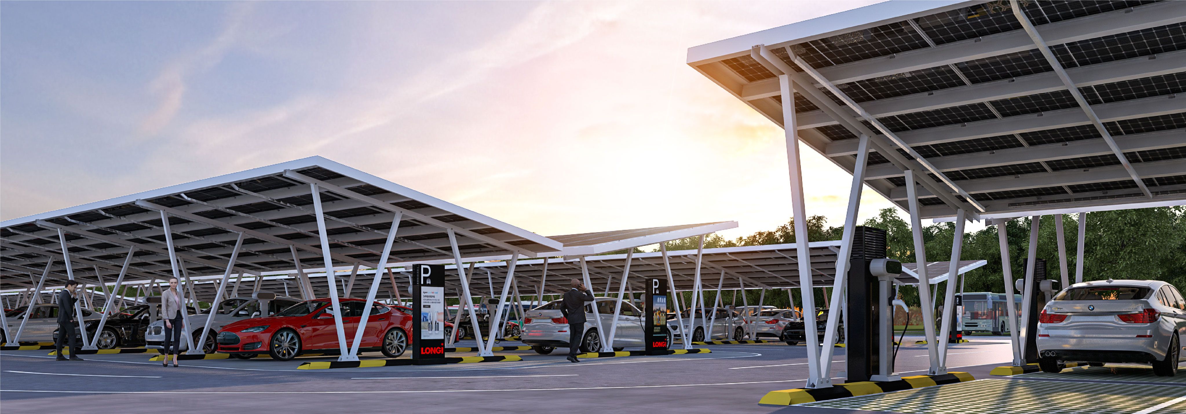 太阳能光伏充电站计划 - 光储充电加能站