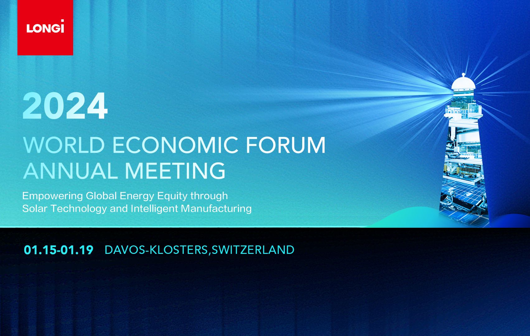 LONGi Confirms Its Attendance for the WEF 2024 Annual Meeting in Davos