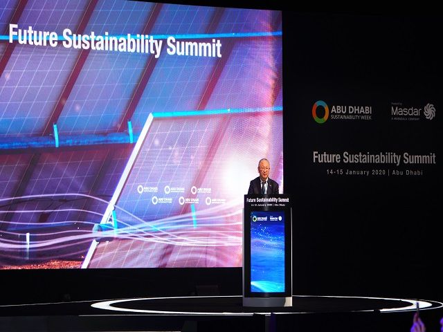 LONGi’s keynote at the World Future Energy Summit (WFES) 2020 in