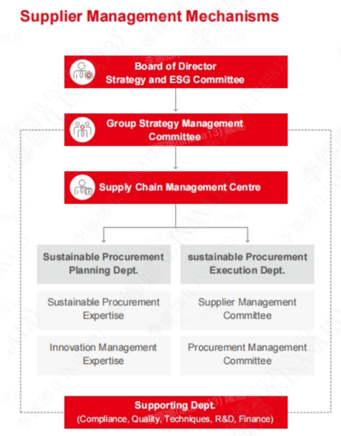 Sustainable Procurement Organizational Structure