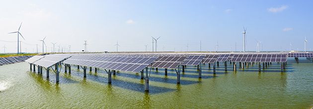 不朽情缘友好型光伏电站 - 大型水面光伏电站计划