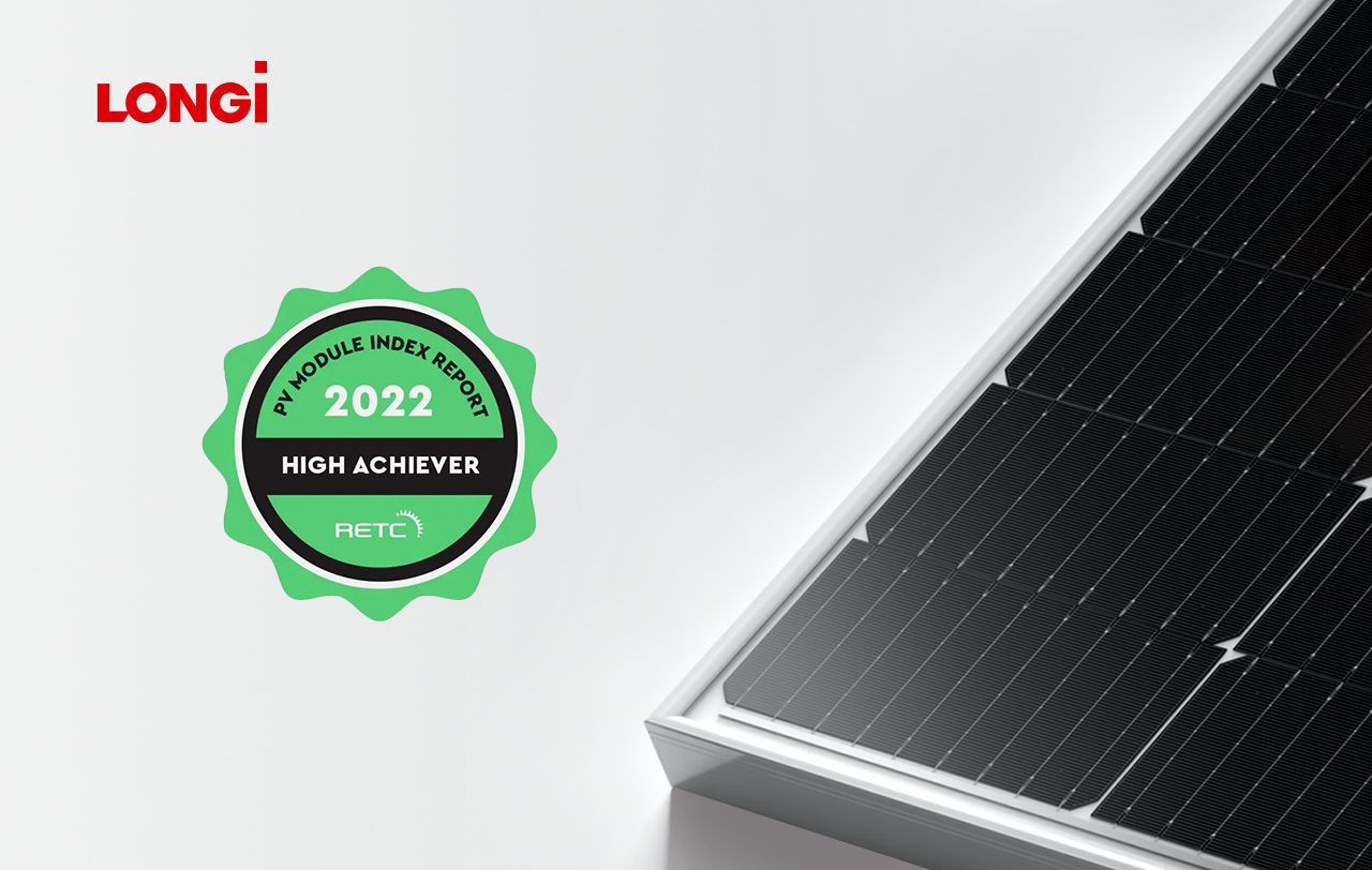 Longi Longi Wins Retc High Achiever Award For Pv Modules For The Fourth Consecutive Year