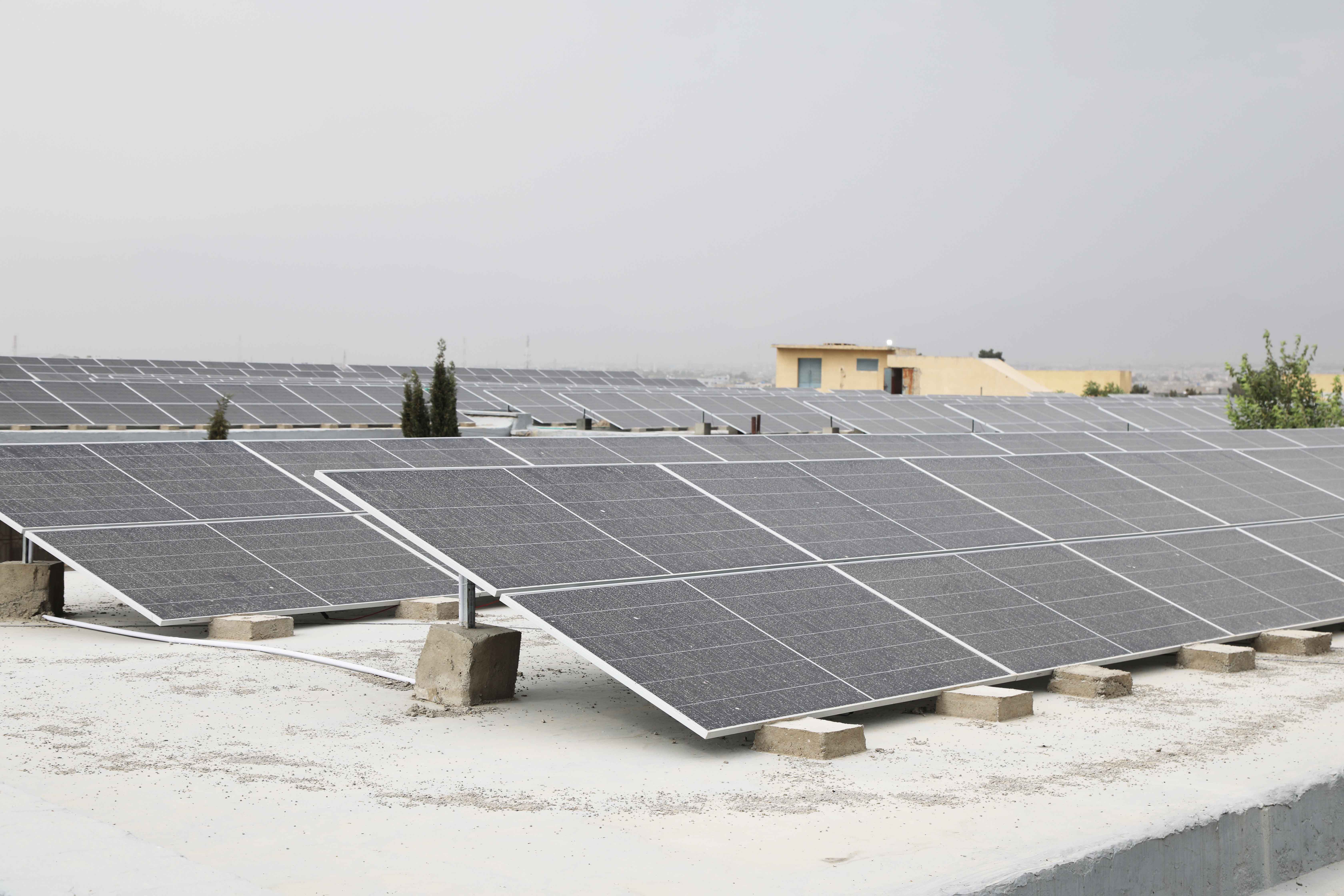 LONGi supplied its Hi-MO 9 modules for the project. ? UNHCR/ Mahwish Saeed